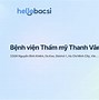 Bệnh Viện Thẩm Mỹ Thanh Vân Ảnh